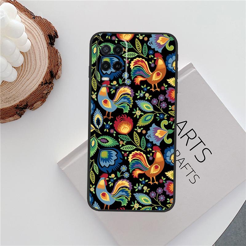 Chicken Hen Rooster Case For Oppo A80 A78 A98 A40 A60 A18 A38 A58 A15 A17 A77 A74 A94 A54 A57S A16 A76 A96 Cover