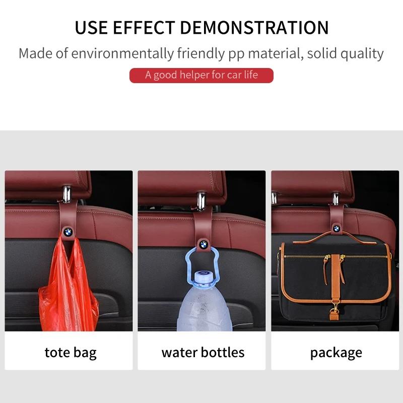 2025 Hot Car Trunk Storage Hooks Auto Sedan Trunk Organizer Accessories For BMW 3 5 Series G30 G60 F10 F20 F22 F06 G11 G70 F30 G