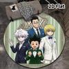 Ковер с круглым ворсом Hunter X Hunter Ковер для гостиной, спальни, дивана, игровой комнаты Декор Нескользящий коврик для пола