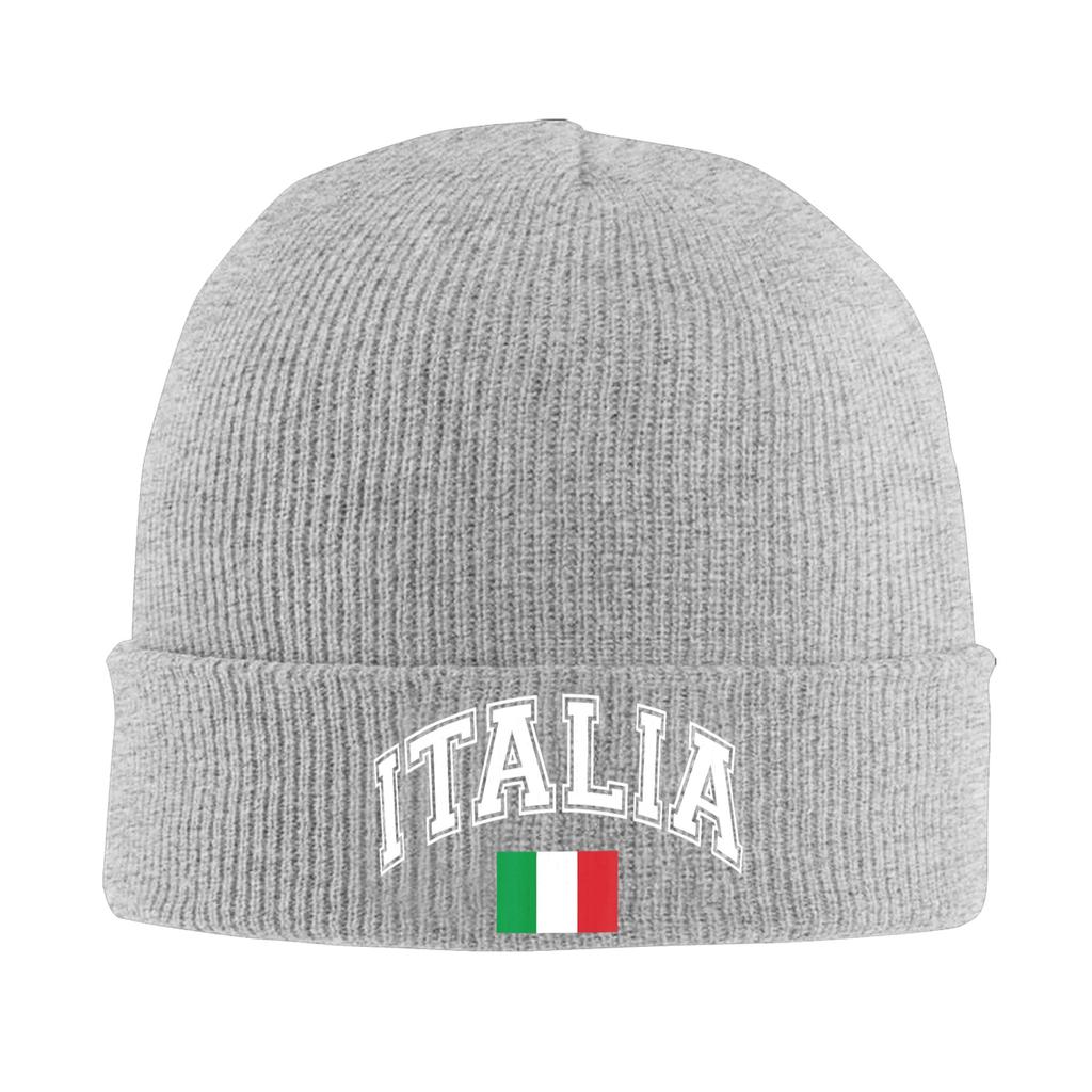 Италия Итальянский Флаг Italia Вязаная Шапка Бини Осенние Зимние Шапки Теплые Акрил Новая Кепки для Унисекс Женщин