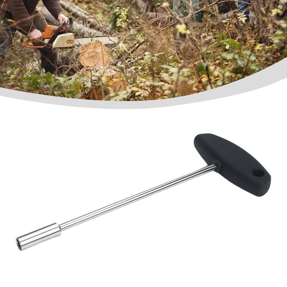 T-Handle Socket Wrench 8 8mm for Chainsaws Brushcutters Model Compatible 5910 890 2420 Steel Tool for Equipment Repair
