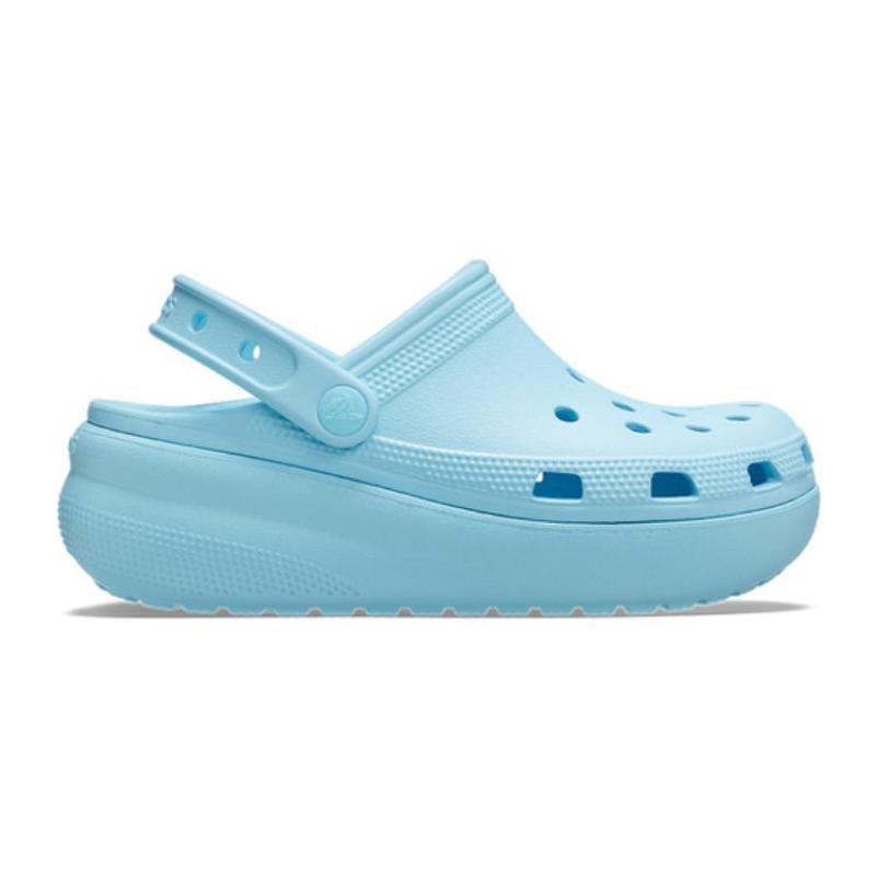 Crocs Classic clog Anti-Slip Shock-Absorbing Abrasion Resistant Children's Sandals Blue Children's Model