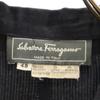 Salvatore Ferragamo Мужской винтажный пиджак 90-х годов из итальянского льна, старый узор «елочка», приталенный