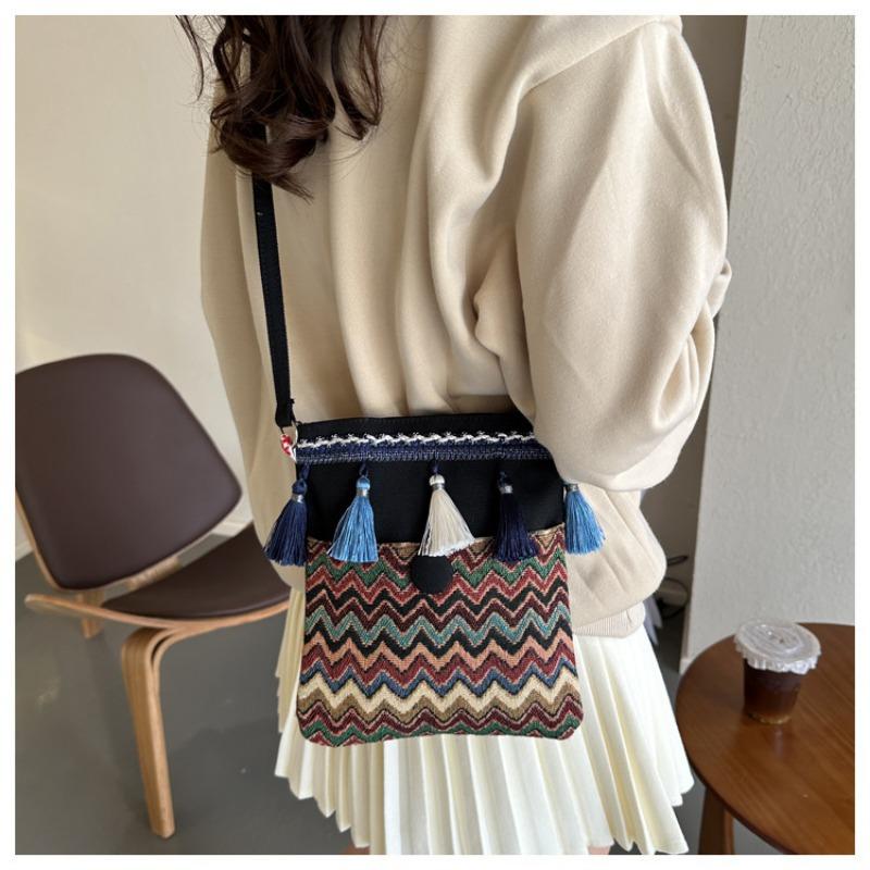 Женская сумка на одно плечо в этническом стиле Модная женская сумка через плечо