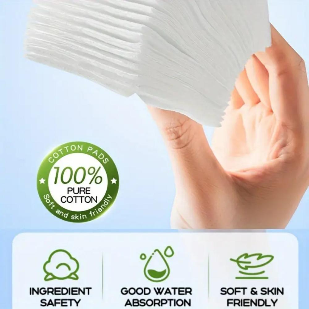100 шт. влажный хлопковый эластичный одноразовый водосберегающий ватный диск портативный для снятия макияжа хлопковый кусок дышащая маска для лица бумага