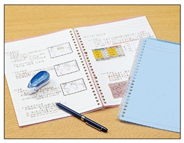 KOKUYO Папка Campus с PP-обложкой B5 Вертикальная 26 отверстий 5 цветов Набор из 5 штук [Smart Ring] RU-SP700NLB/LP/P/T/YG