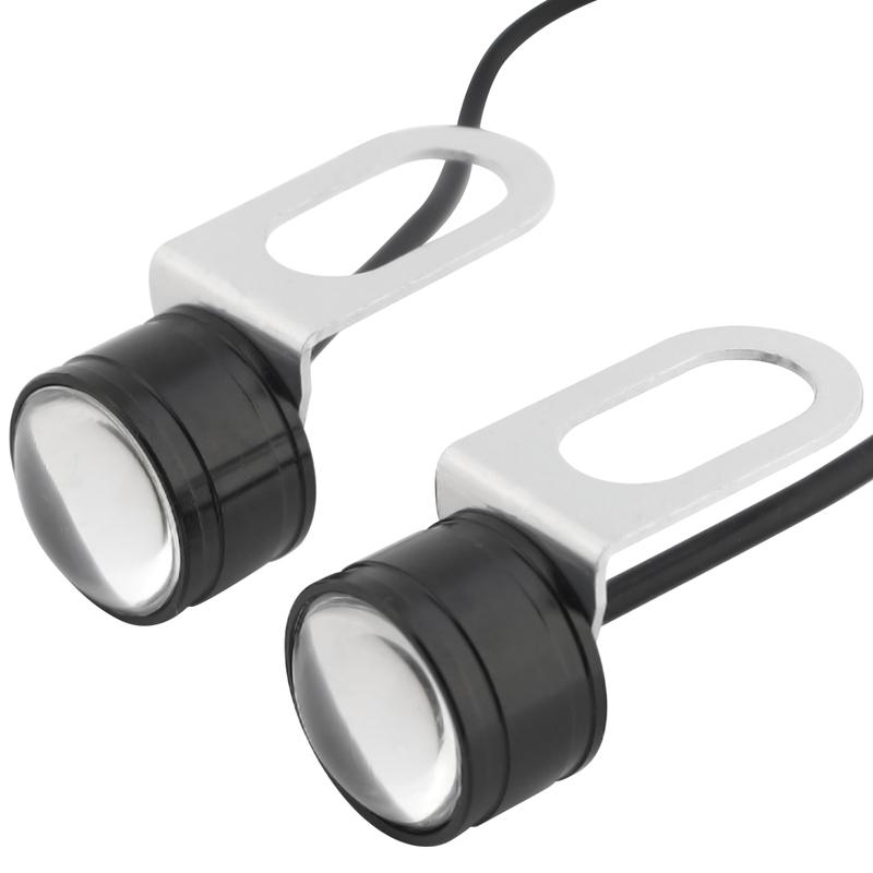 LED Auxiliary Motorcycle Headlight Fog light Accessories Motorcycle Mini Driving Light Spotlight Auto 12V Daytime Waterproof DRL