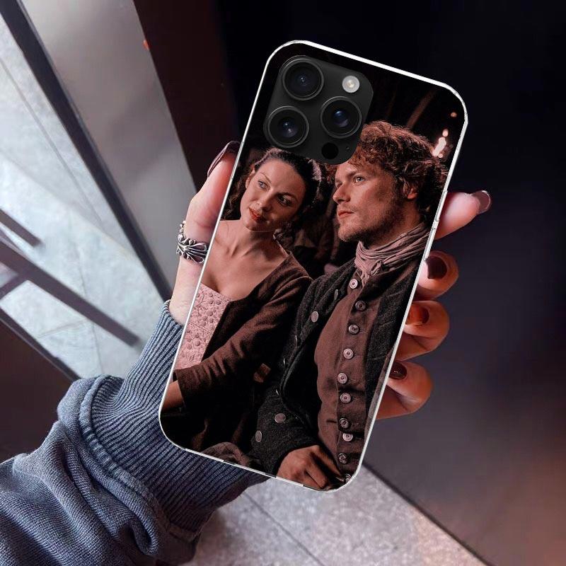 Outlander TV Phone Case For iPhone 17 Air 16 15 Pro Max 14 Plus 13 Mini 12 11 Cover 7 8 SE Silicone Shell Print Fundas 17 Air 16