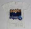 Мужская белая футболка Maroon 5 - Тур по Северной Америке 2013 - Размер (S) Маленький