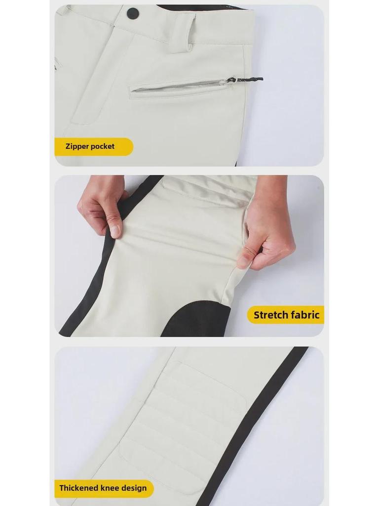 Женские водонепроницаемые лыжные брюки Double Board — зимние теплые, ветрозащитные и эластичные для занятий зимними видами спорта на открытом воздухе