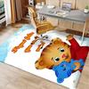 Daniel Tiger Polyester Carpet, Soft Indoor Mat for Office Chair, Living Room, Computer Desk - Decorative Home Office Rug Design