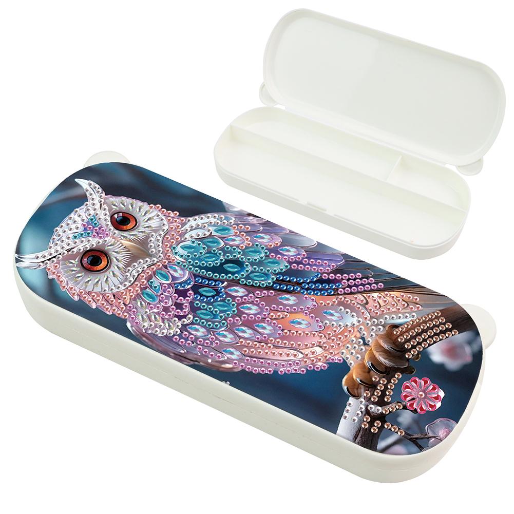 DIY Diamond Painting Pencil Case Multifunctional Storage Box for Pens Brushes Accessories Travel Pencil Case