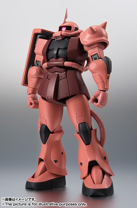 TAMASHII NATIONS РОБОТ Духи Мобильный Костюм Гандам Заку 125 мм окрашенная подвижная фигурка<SIDE MS> MS-06S Char's ver. АНИМЕ. (Версия для перепродажи) Прибл.