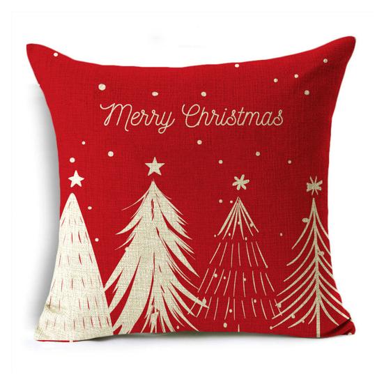 Декоративная наволочка, удобная, увеличивающая атмосферу, защитная, практичная, для общежития, офиса, рождественские тематические праздничные принадлежности, ежедневное использование