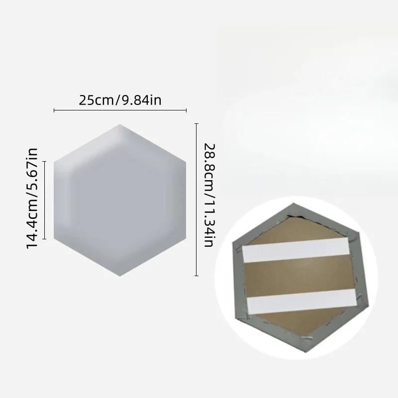 1 шт. Шестиугольные 3D Настенные Наклейки Мягкие Стеновые Панели Противоударные Отклеивающиеся Изголовье Самоклеящиеся Кожаные Мягкие Панели