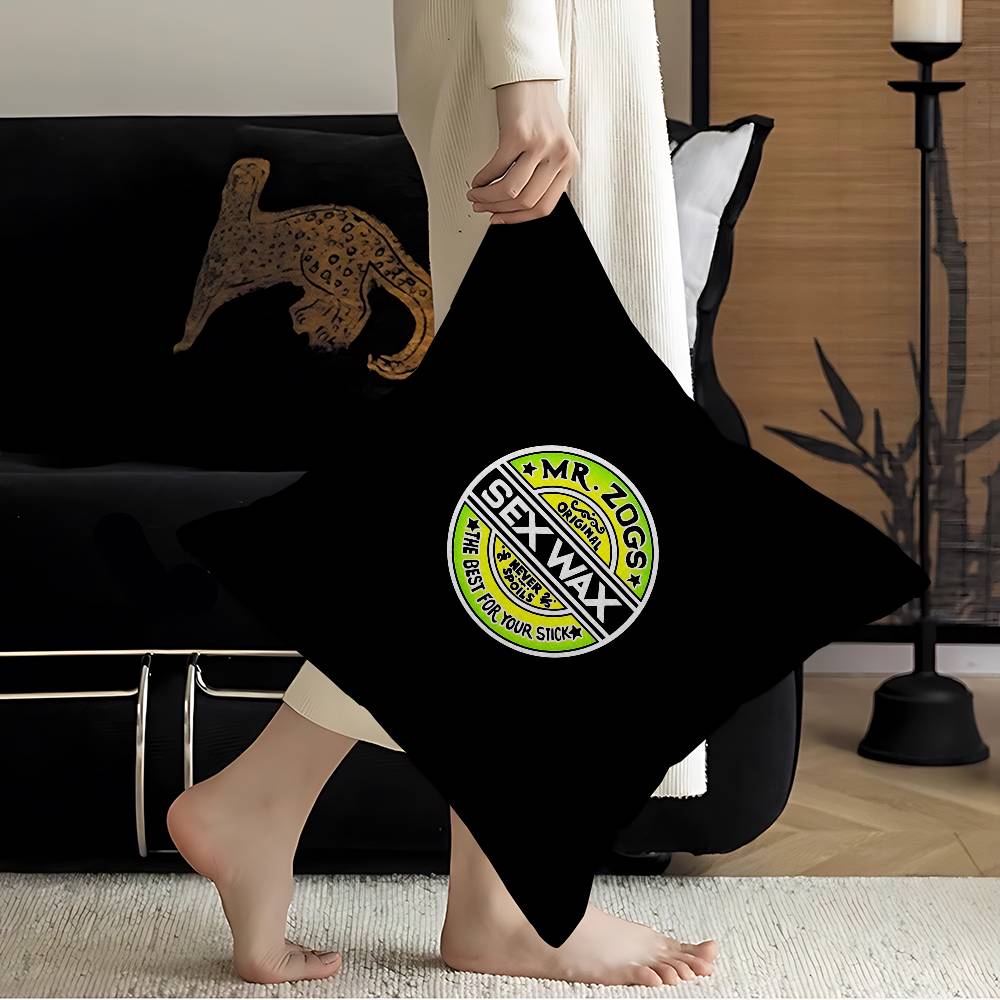 Mr Zogs Surfing Sexs W-Wax Cushion Cover Pillowcase Upholstery Sofa Throw Pillow Home Decor Pillowcas