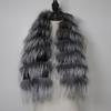 Winter Real Fox Fur Scarf Women Full Pelt Warm 100% Natural Rex Rabbit Fur Scarves Female Thick Quality Real Fox Fur Muffler
