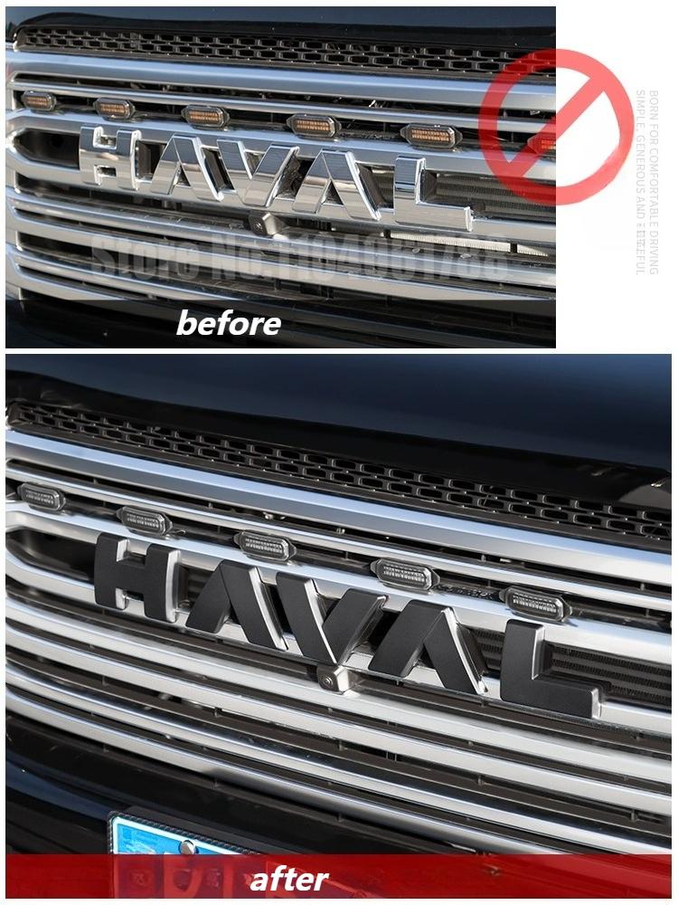 Для Great Wall GWM Haval H9 MKII 2024 2025 Автомобильные Слова Логотип ABS Хром Черный Шильдик на Заднюю Дверь Шильдик на Капот Шильдик на Задний Багажник