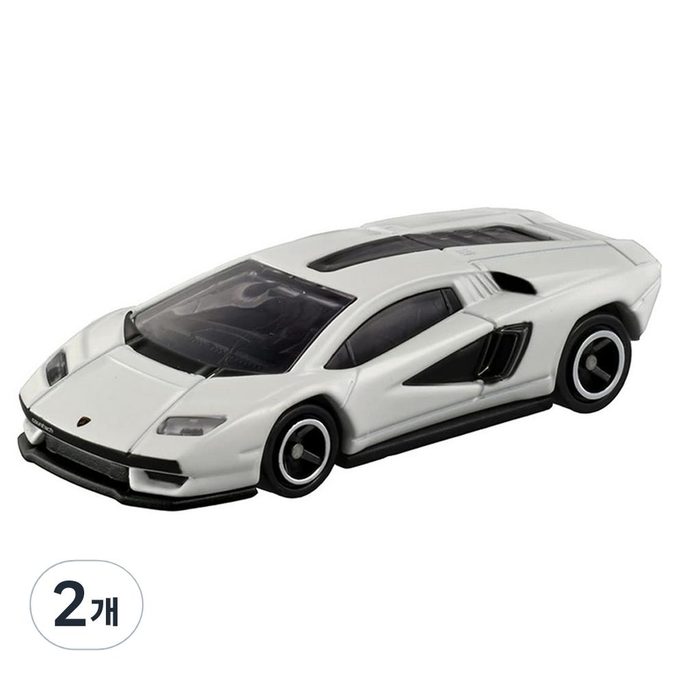Tomica 74 Lamborghini Countach LPI 800-4 Литая модель автомобиля, Смешанные цвета, Упаковка из 2 шт.