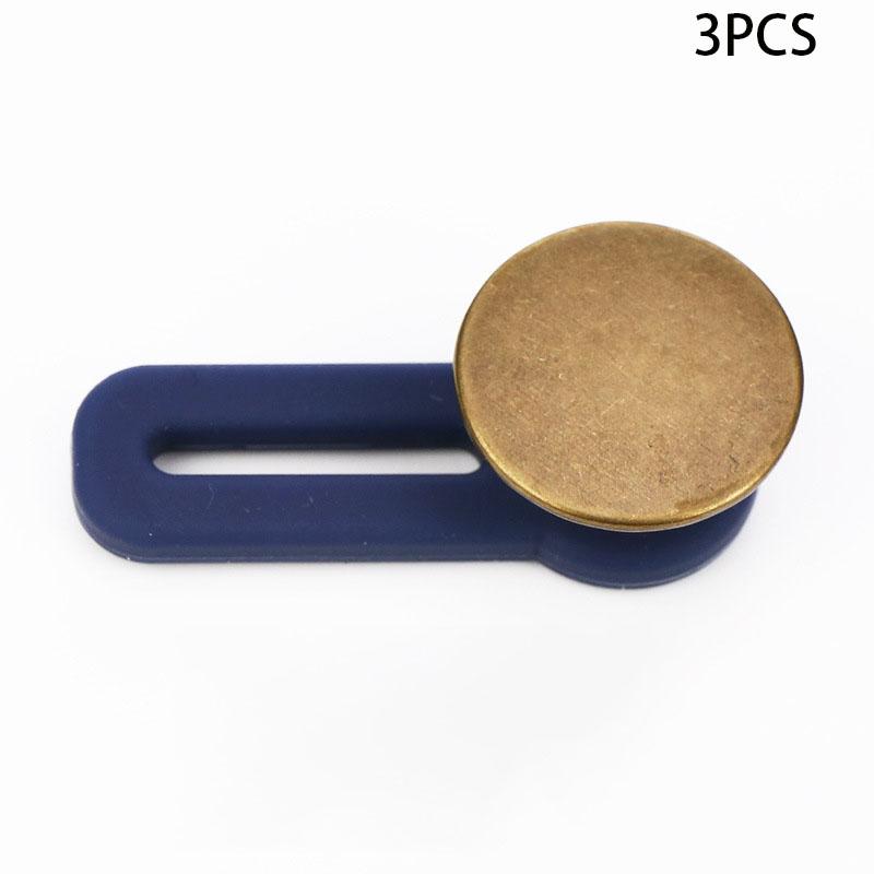 Пуговица для брюк - Без гвоздей, Съемная, Универсальная пуговица, Пуговица-удлинитель для джинсов, Регулируемая эластичная пуговица