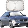 Windshield Sun Shade-Car Window Shades Blocking99.87%UVR-210T Automotive Window Sunshades As Cars,SUV,RV,Truck & Car Accessories