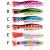 New Product Plastic Sea Fishing Big Wave Lure Live Bait 83G/16.5CM Water Collision Big Weight Cross-Border Blood Groove Hook