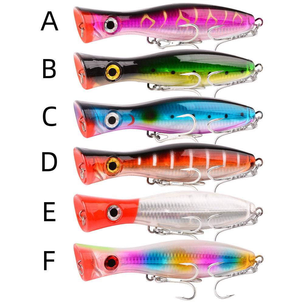 New Product Plastic Sea Fishing Big Wave Lure Live Bait 83G/16.5CM Water Collision Big Weight Cross-Border Blood Groove Hook