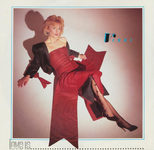 7-дюймовая пластинка VIKKI Love Is... 7P326 PRT 1985 Великобритания Танцевальная Электроника Б/у