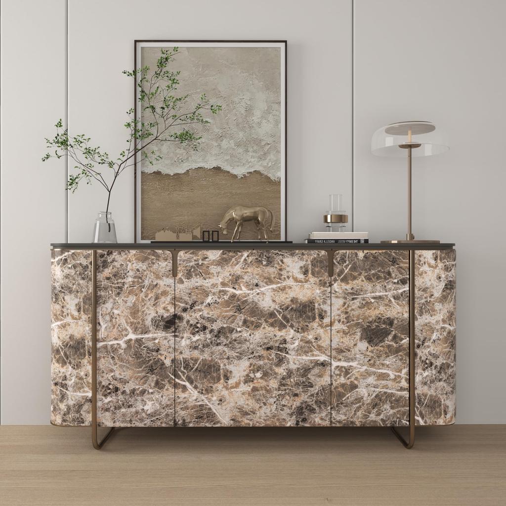 JSEVEM Мраморные обои Снимаемые Мраморно-коричневые Режущиеся Кухня Гостиная Мебель Ремонт 40x500см Наклейка, Обои, Лист, Водонепроницаемые,