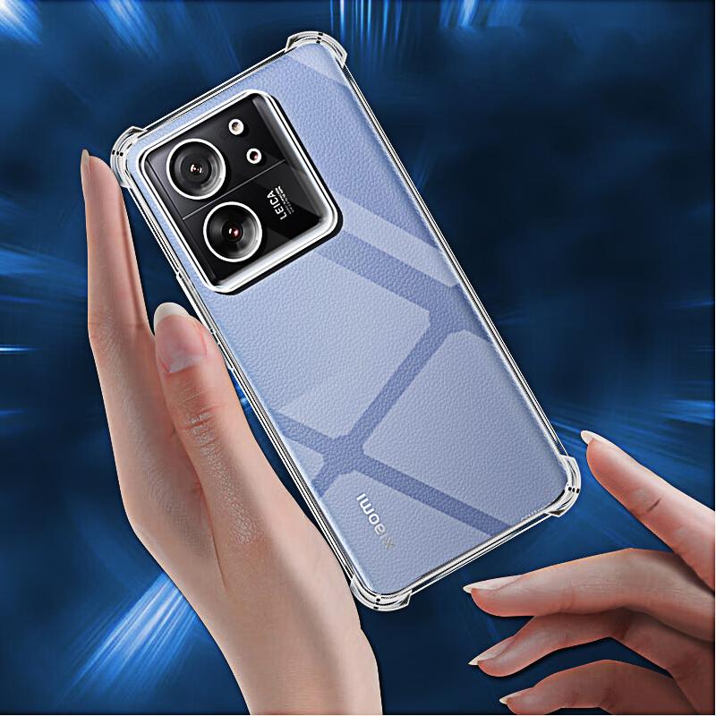 Прозрачный чехол для телефона Xiaomi 13T Pro, задняя крышка для Xiao Mi 13t 12t 11t 13 12 11 T Pro 5G, защитный чехол для камеры