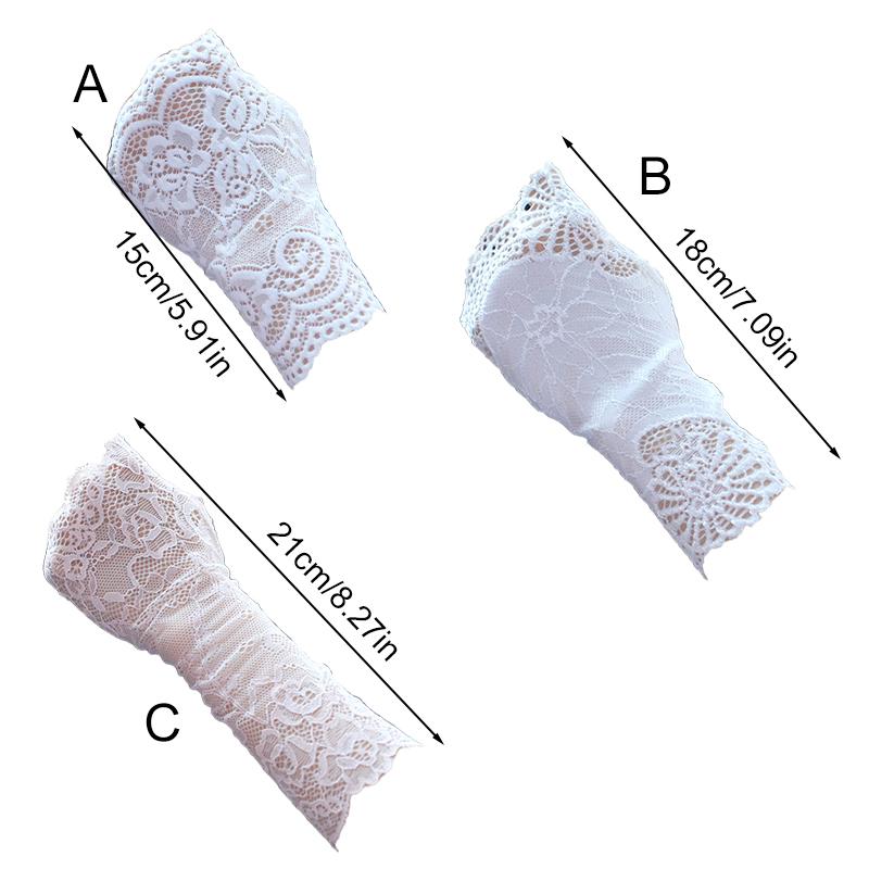 1 пара солнцезащитных рукавов для танцев, коротких защитных запястий, летних, закрывающих шрамы, модных перчаток для вождения, открытых пальцев