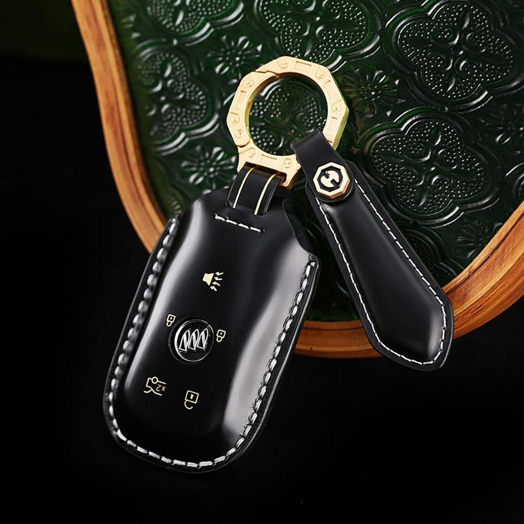 Подходит для Buick Jun Вьетнам Cora gl6gl8 Ручной работы Кожаный чехол для ключа автомобиля высокого класса брелок