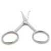 Round Head Safety Cuticle Manicure Scissors Professional Small Clipper Eyebrow Nose Hair Cut Trimming Tweezers Beard Scissors