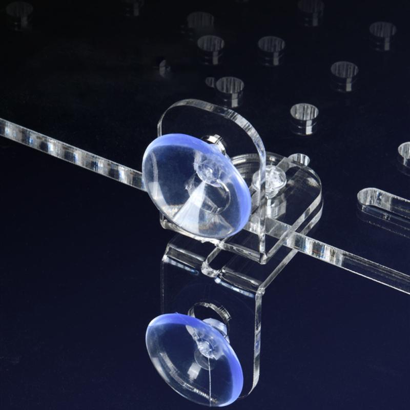 Transparent Acrylic Divider With Suction Cup Fish Tank Aquarium Accessories For Fighting Sick Fish