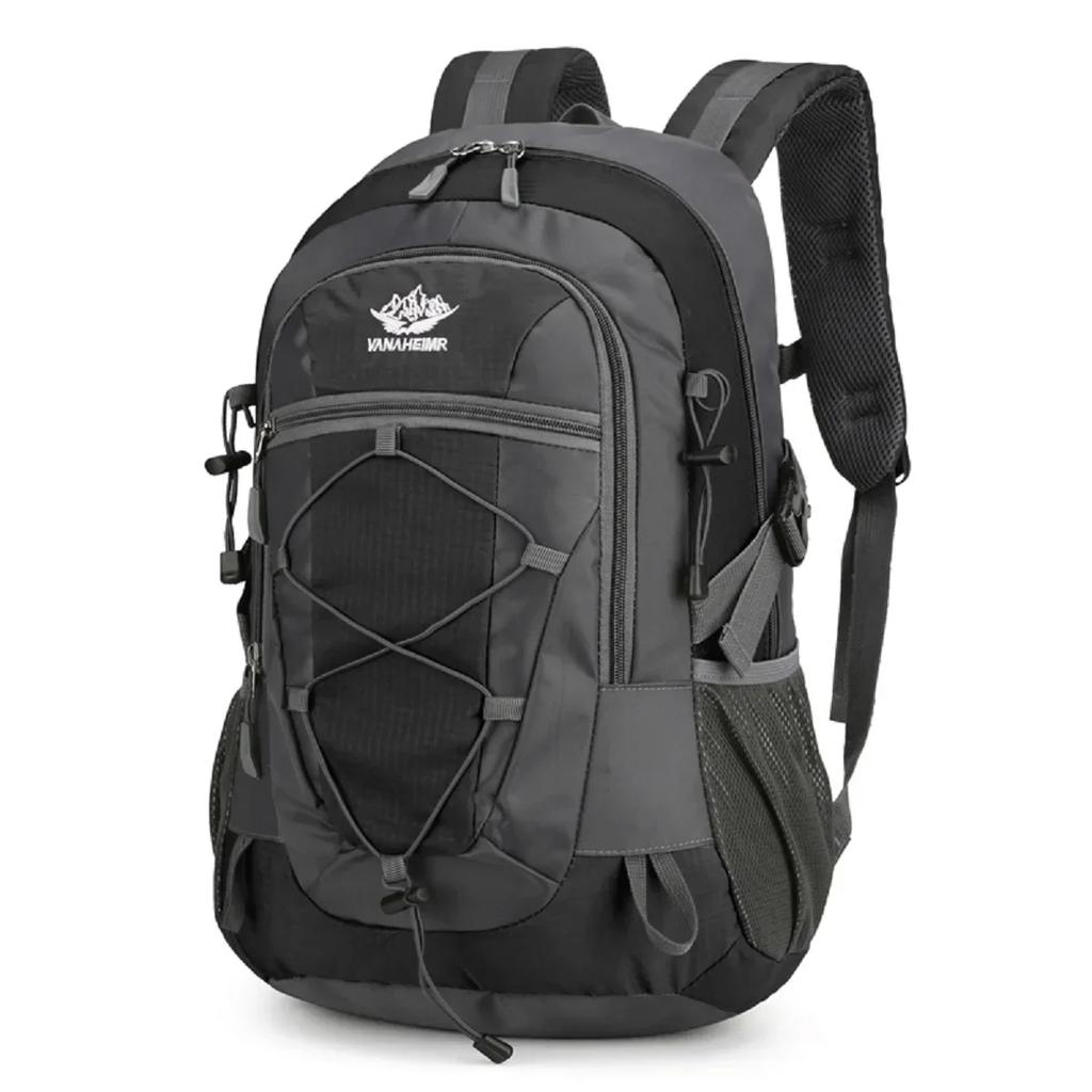 35L Tactical Mountaineering Bag, Large Capacity Outdoor Travel Bag, Waterproof Reflective Backpack