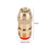 Adjustable Sprinkler Head Brass Misting Nozzle Sprinkler Head Drip Irrigation  Garden Watering