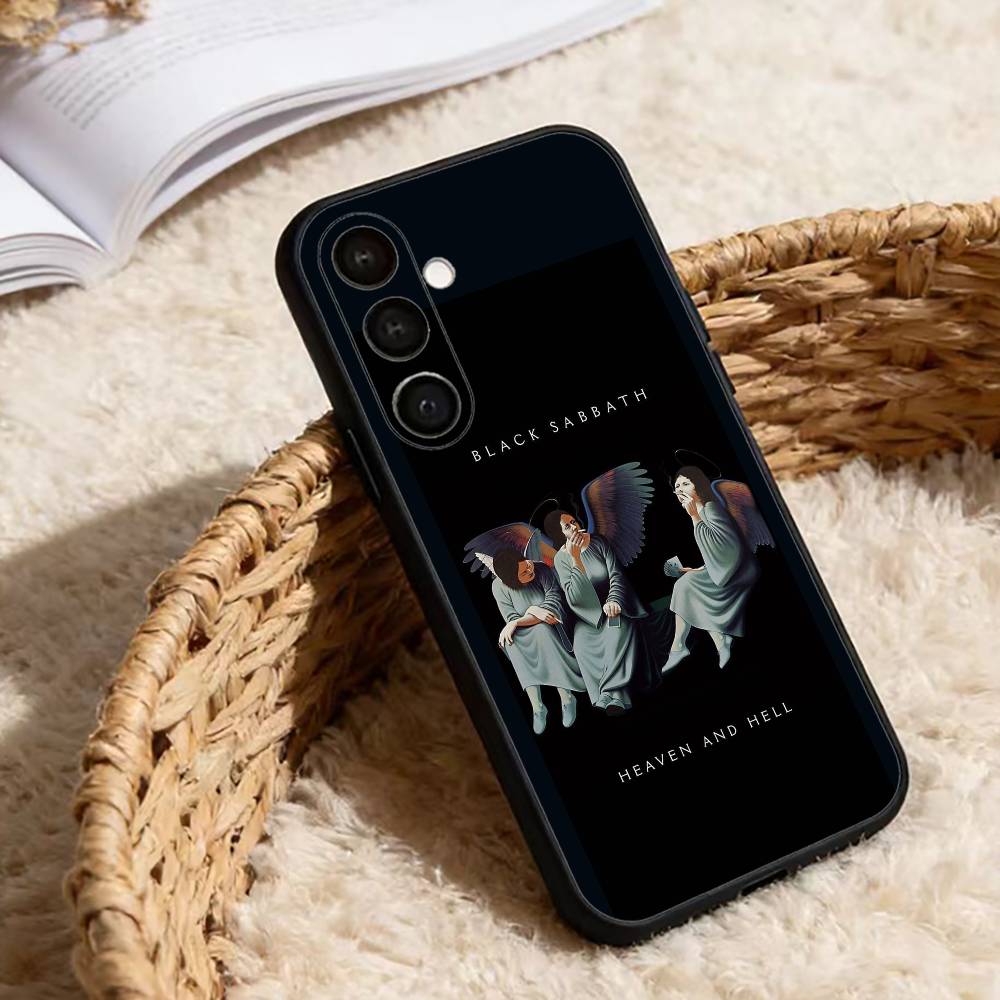 Чехол для телефона B-BLACK S-SABBATHS для Samsung Galaxy A20, 21s, 22, 31, 32, 52, 53, 72, 73, 80, 91 Мягкий черный корпус