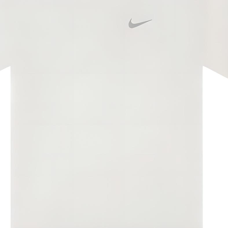 Nike Футболки Мужские Белые С Круглым Вырезом Умеренный Прямой Крой BV0644-100