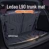 Коврик в багажник Li Auto L9: Полузакрытый коврик в багажник из ТПЭ, совместимость с 25 моделями, аксессуар для декора модифицированного автомобиля