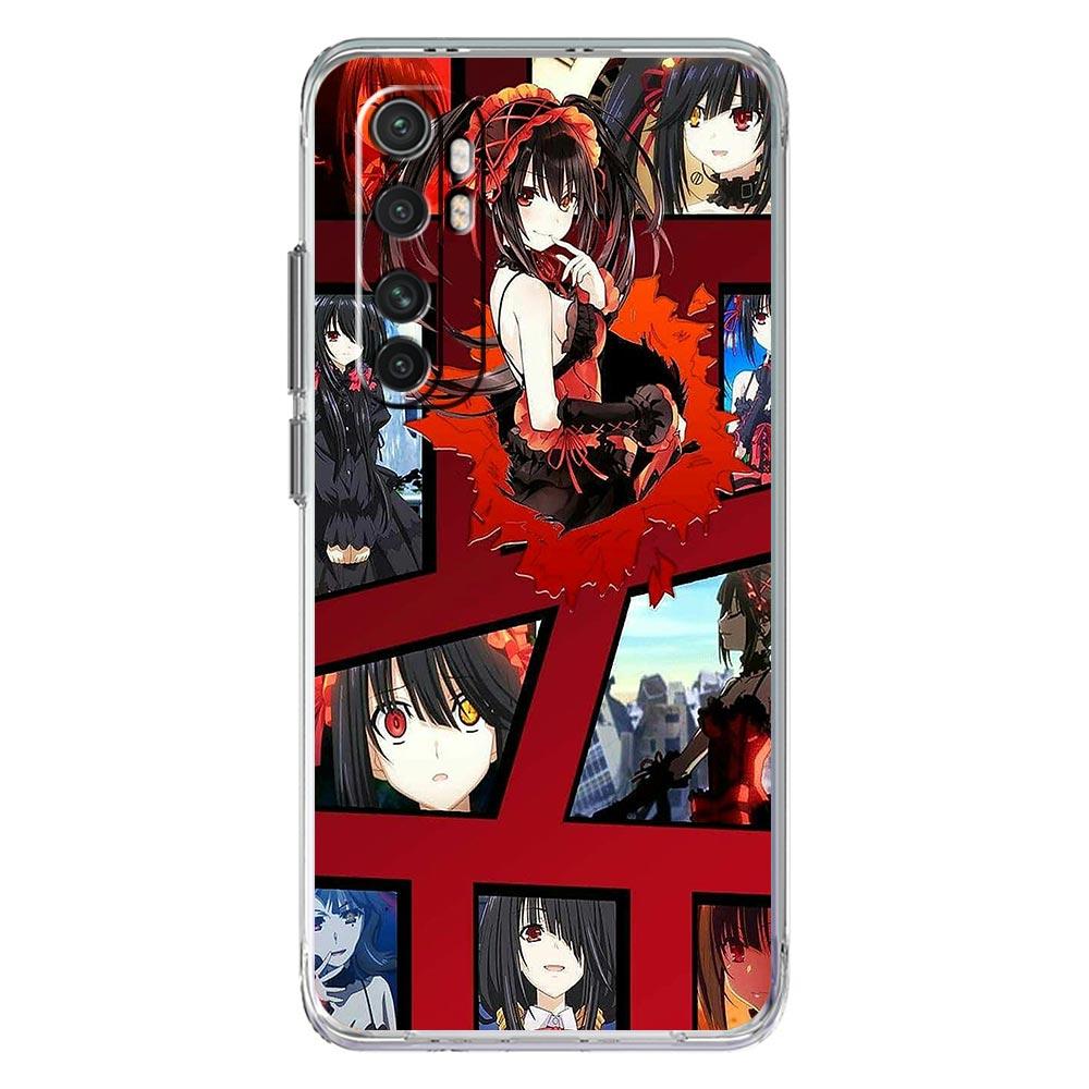 Чехол для телефона Date A Live с аниме Токисаки Куруми для Xiaomi Poco X3 NFC F3 M3 GT M4 Mi 11 Lite 5G Ultra 11T 11X 12 Pro 11i 12X