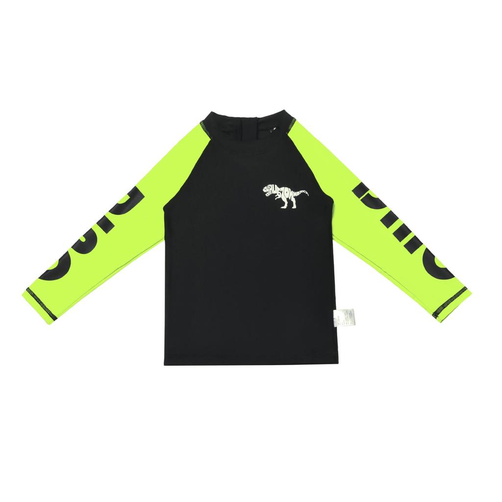 Комплект быстросохнущего купальника с длинным рукавом для мальчиков на молнии и с защитой от солнца