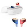 Invisible Digital Rechargeable Hearing Aids for Seniors Hearing Loss Hearing Amplifier with Noise Cancelling Hearing Aid with Charging Case