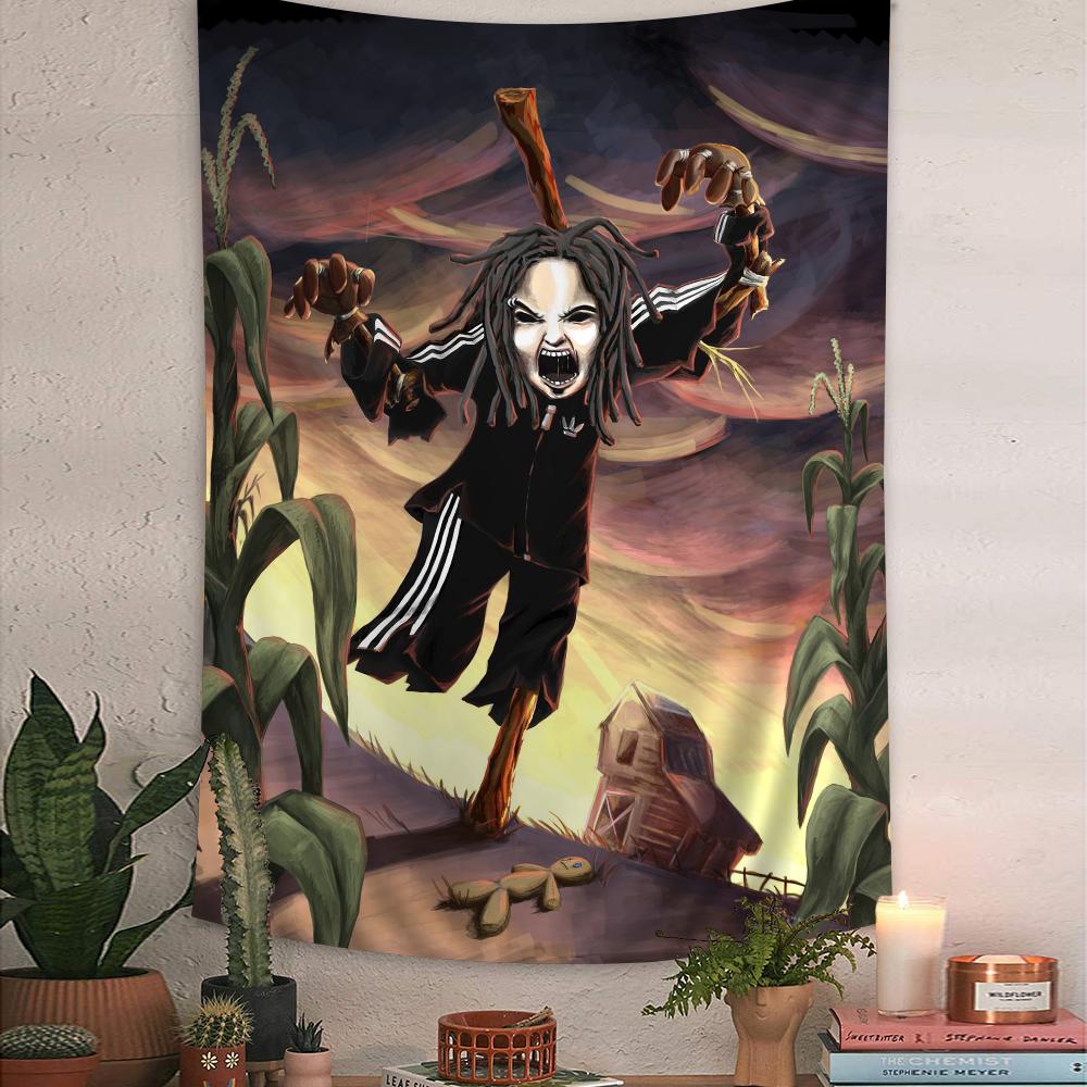 Korn Rock Band Music DIY Wall Tapestry Art Science Fiction Room Home Decor Wall Art Decor