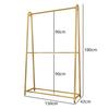 Double-Layer Floor Display Rack for Wedding Dresses