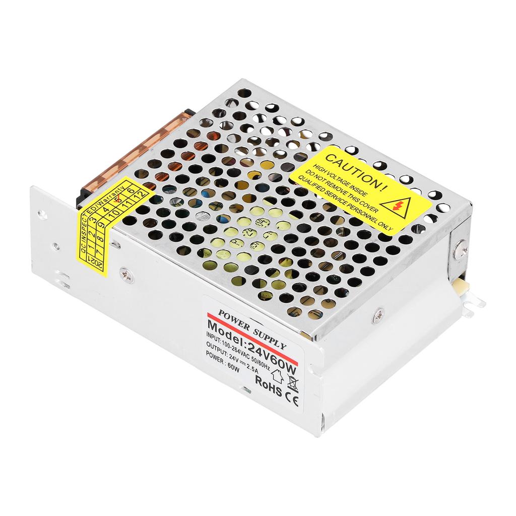 Регулируемый импульсный источник питания, адаптер трансформатора Coveter 24 В 60 Вт для светодиодных лент