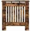 Radiator Cover Smoked Oak 78 x 19 x 81.5 cm