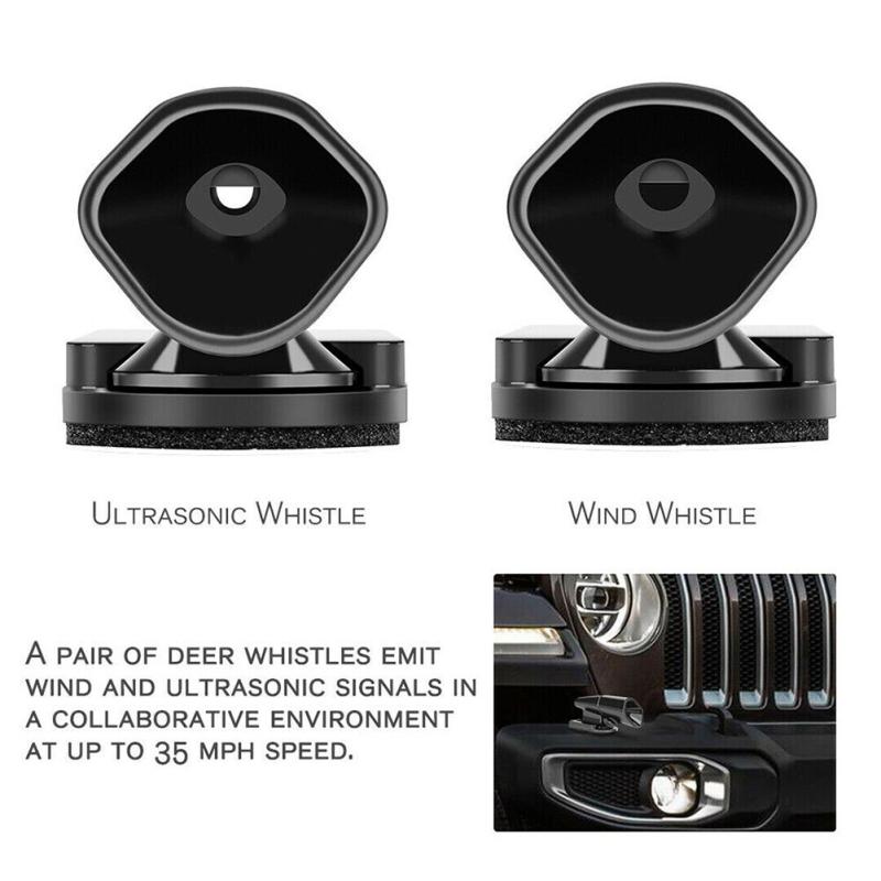 4 шт. Ультразвуковой автомобильный свисток для оленей, предупреждающие устройства для автомобилей, отпугиватель животных для автомобилей
