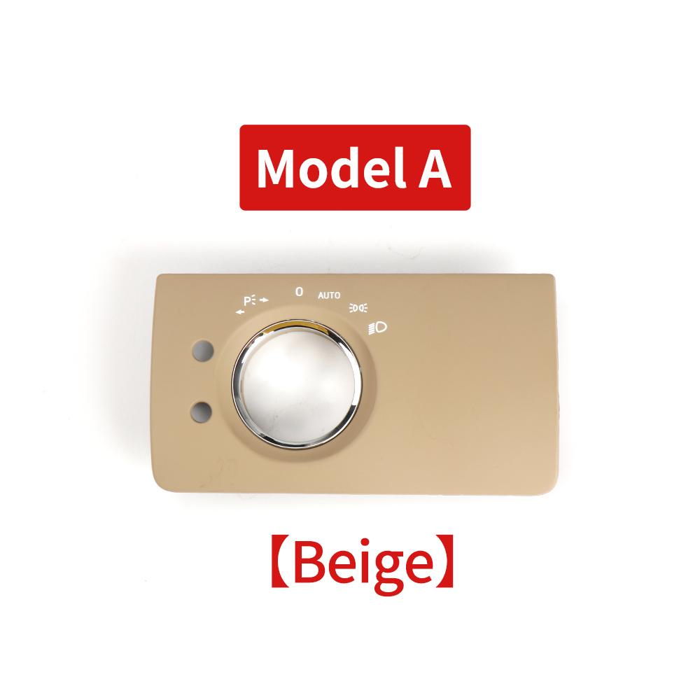 Аксессуары для салона автомобиля Передняя кнопка переключения фар Панель отделки Крышка для Benz W164 ML GL 300 350 450 500