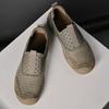 Men's Shoes 2025 Summer New Men's Breathable Mesh Sports Casual Shoes Hollow Simple Wind One Pedal Lazy Shoes