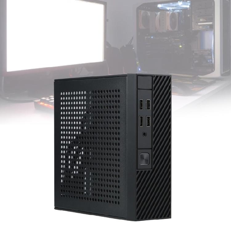 Мини-корпус для компьютера M10 Mini ITX Шасси Корпус для HTPC-хоста USB-корпус ITX Шасси для ПК Настольный бокс Легко установить